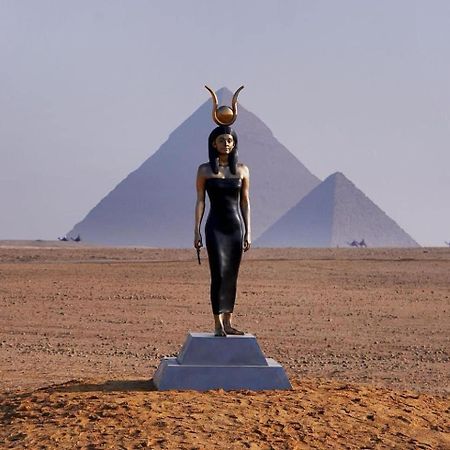 Momen Pyramids Inn Kafret el-Gabal Kültér fotó