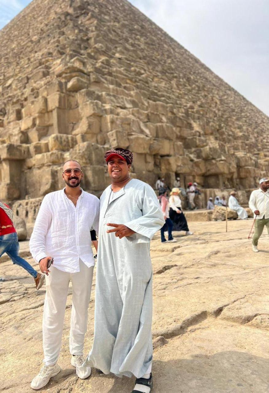 Momen Pyramids Inn Kafret el-Gabal Kültér fotó